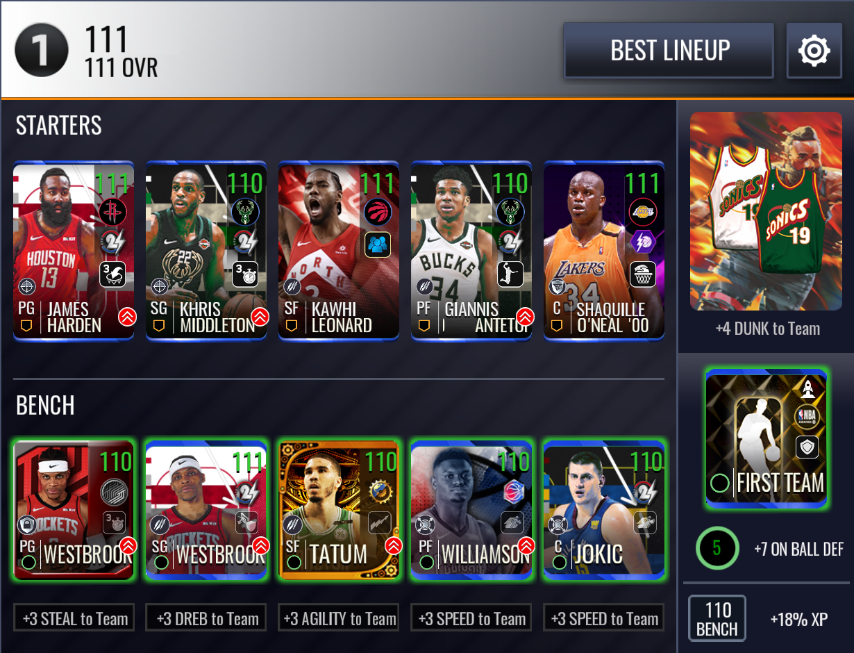 INSANE NCAA MOBILE MADNESS TIP-OFF PACK OPENING! NBA Live Mobile