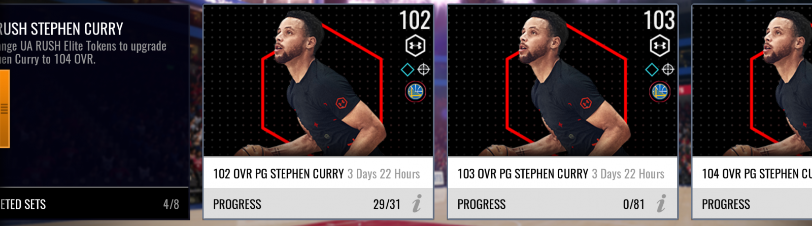 Under Armour RUSH x NBA LIVE Mobile Campaign