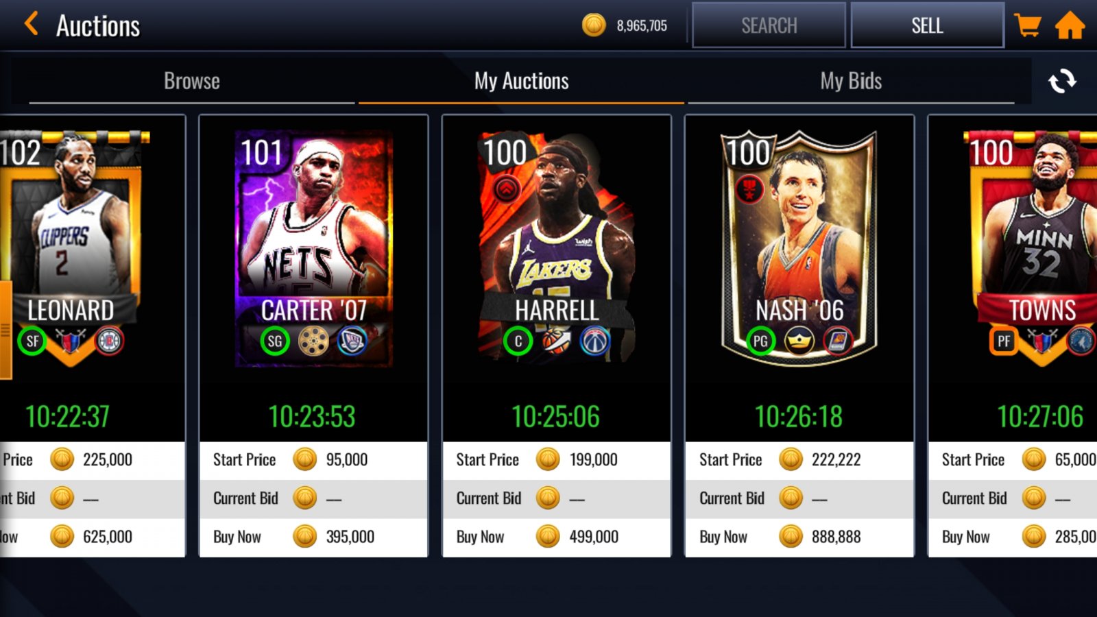 Max OVR in auction house NBA Live Mobile Community